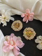 Ganesh Pearl Studs-Cluster Pearl -G4694